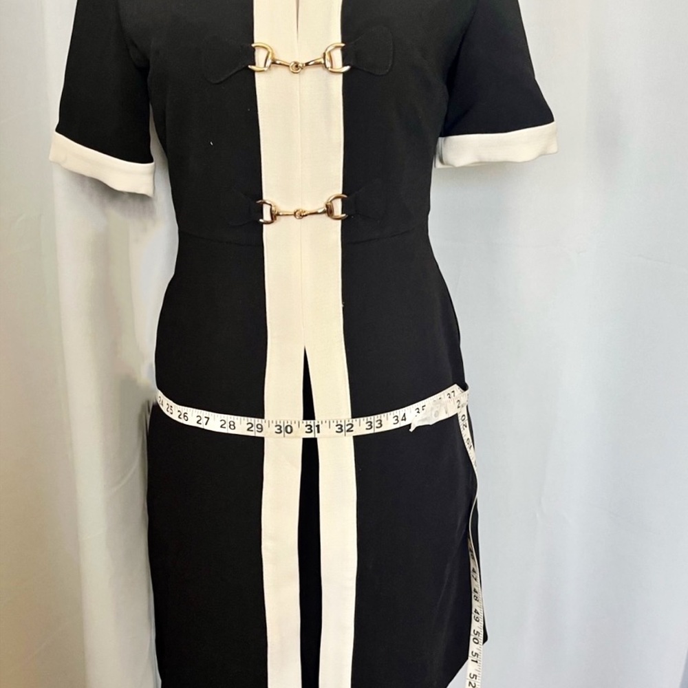 Gucci Horsebit Toggle Stretch Jersey A-line Dress - Picture 10 of 13